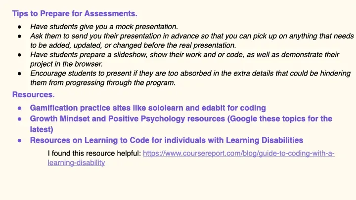 Tips to Prepare for Assessments